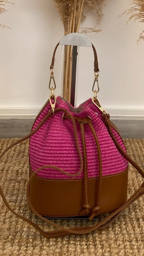 حقيبة يد كاتيا باللون الوردي