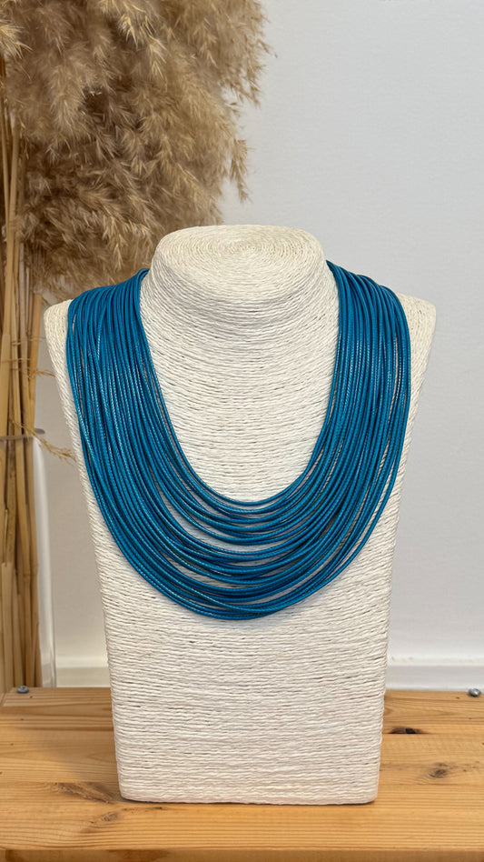 Eva blue Necklace