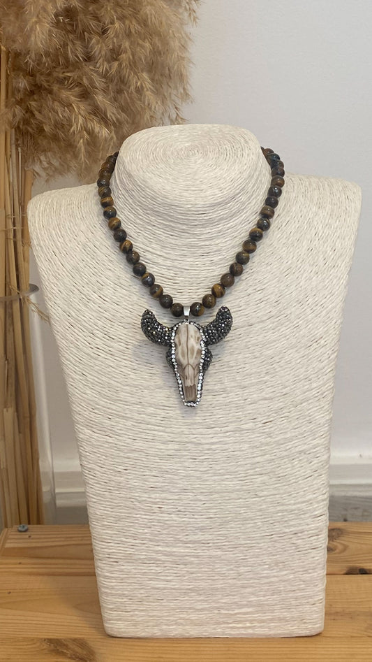Bull necklace