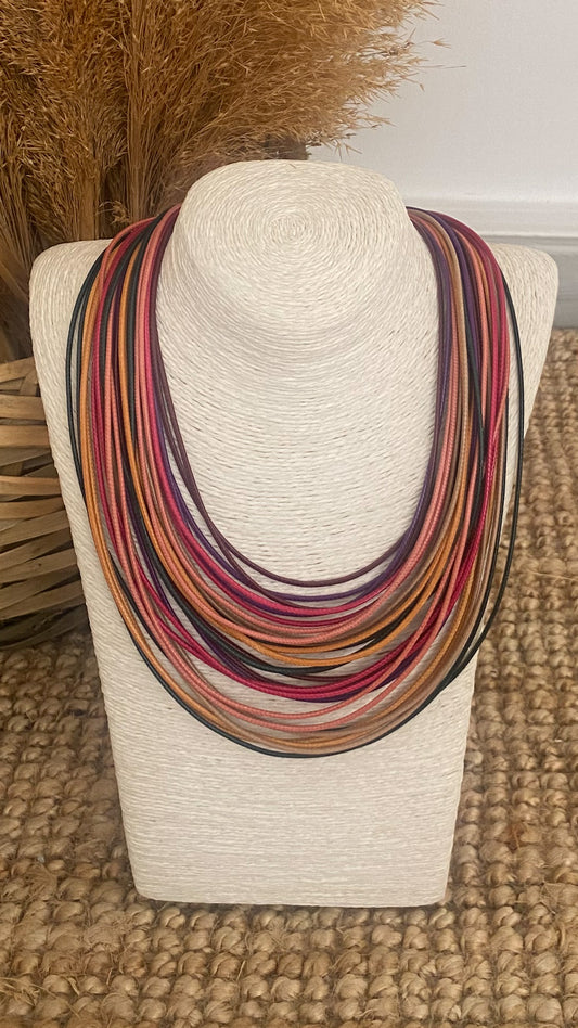 Eva multi color necklace