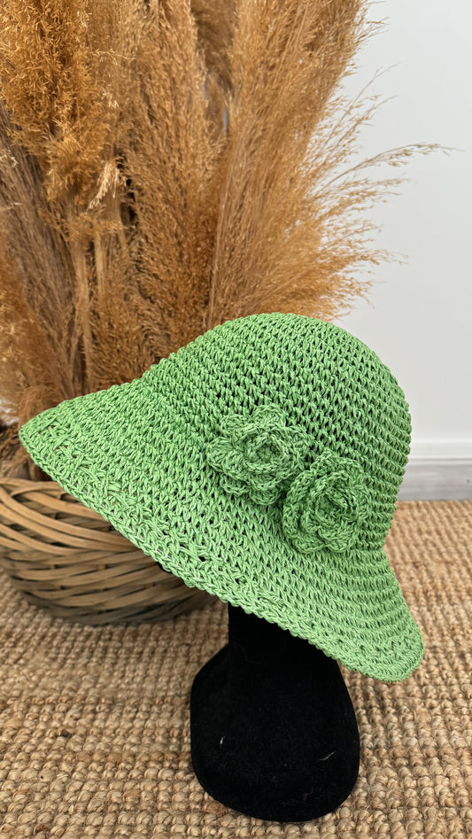Alicia green hat