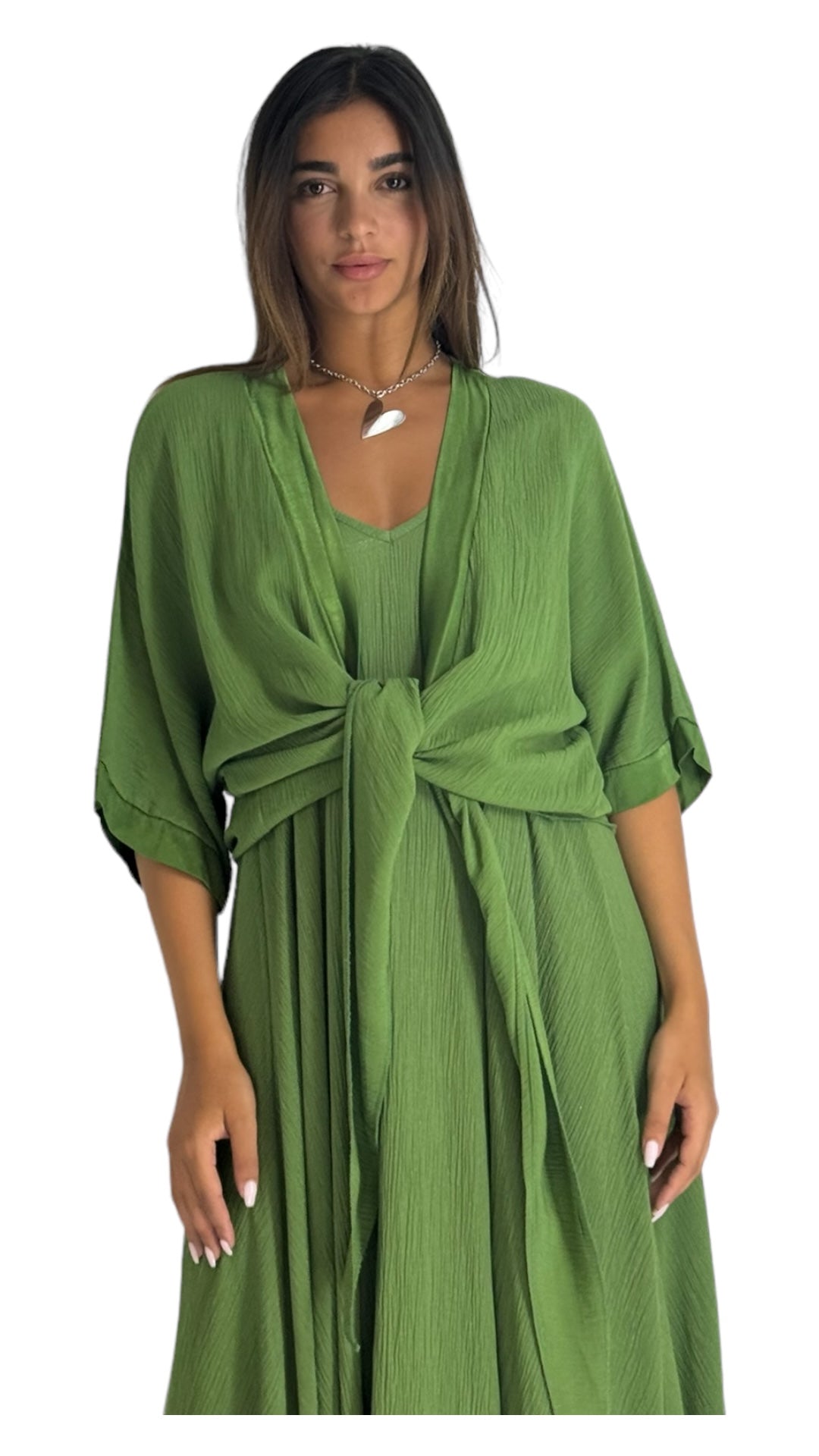 Fey green cardigan