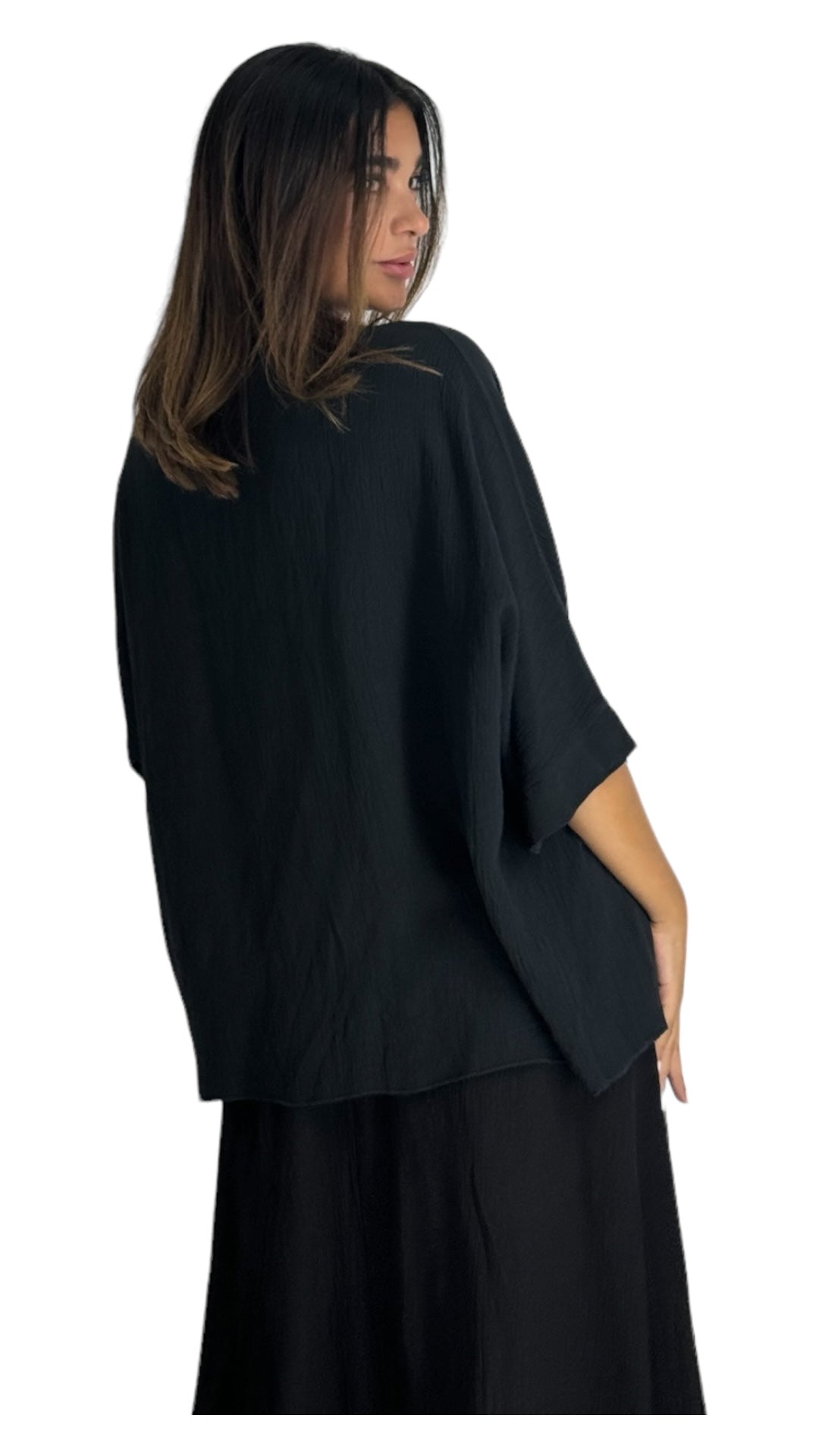 Fey black cardigan