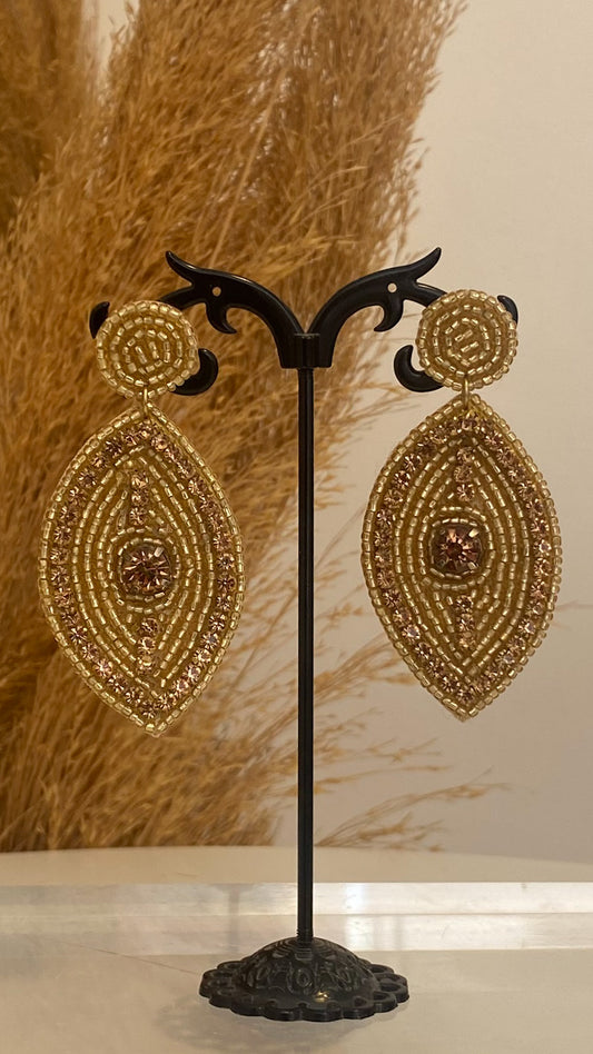 Ana golden earrings