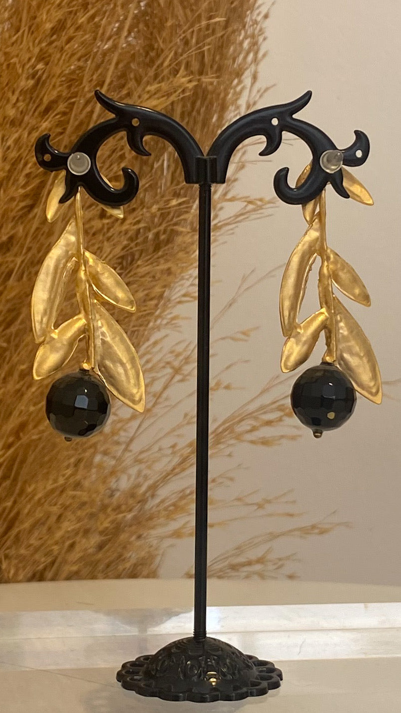Oliver golden earrings