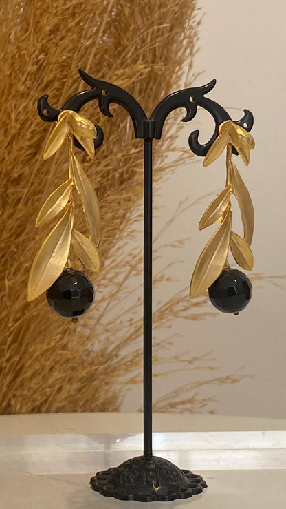 Oliver golden earrings