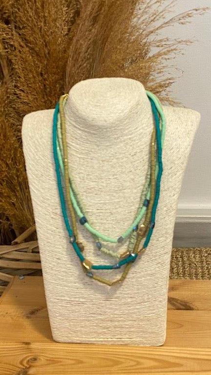Cayla green necklace