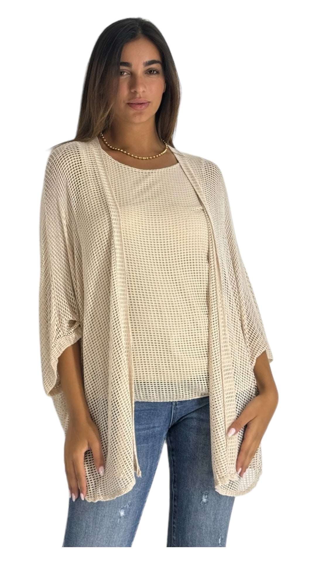 Chloe cream cardigan