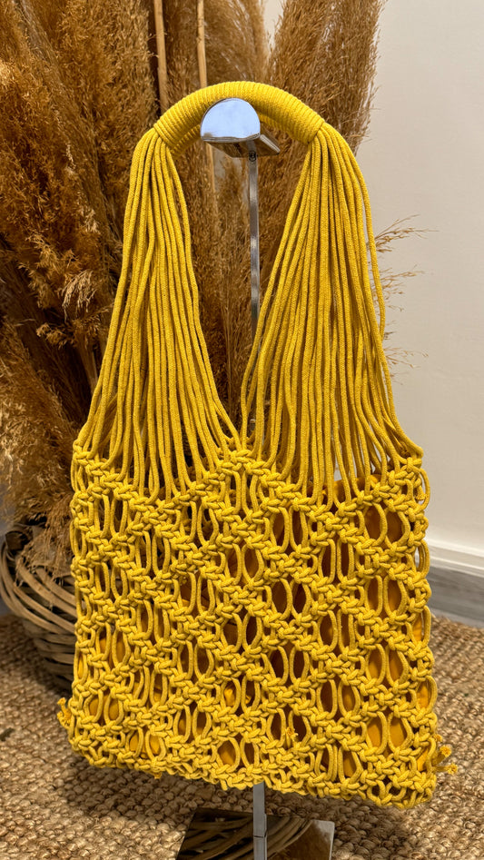 Viamoda yellow bag