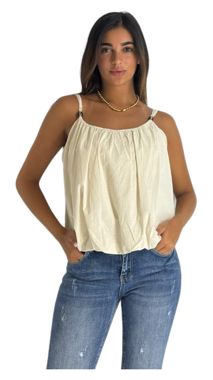 Bead cream top