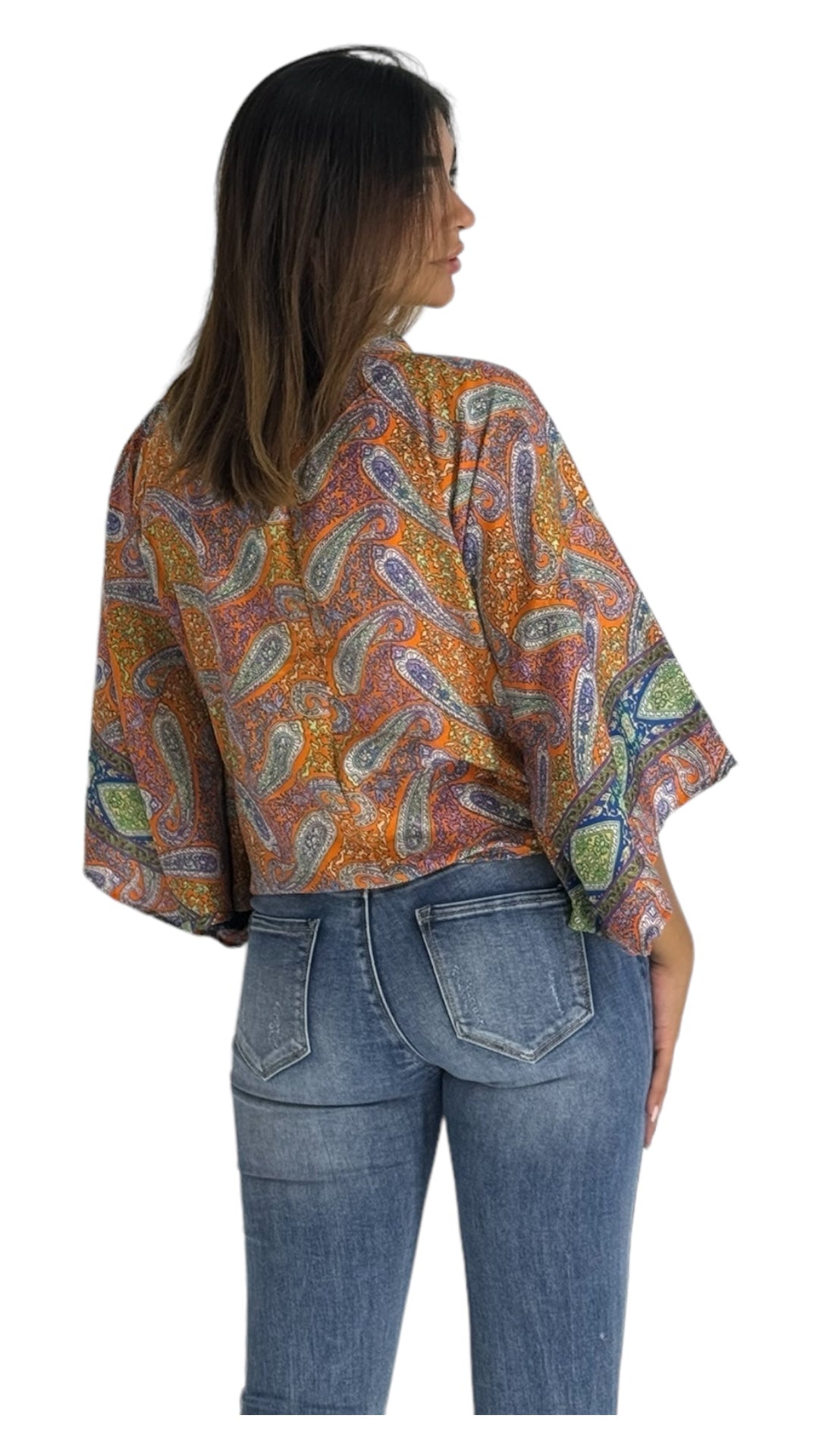 Yogi orange kimono