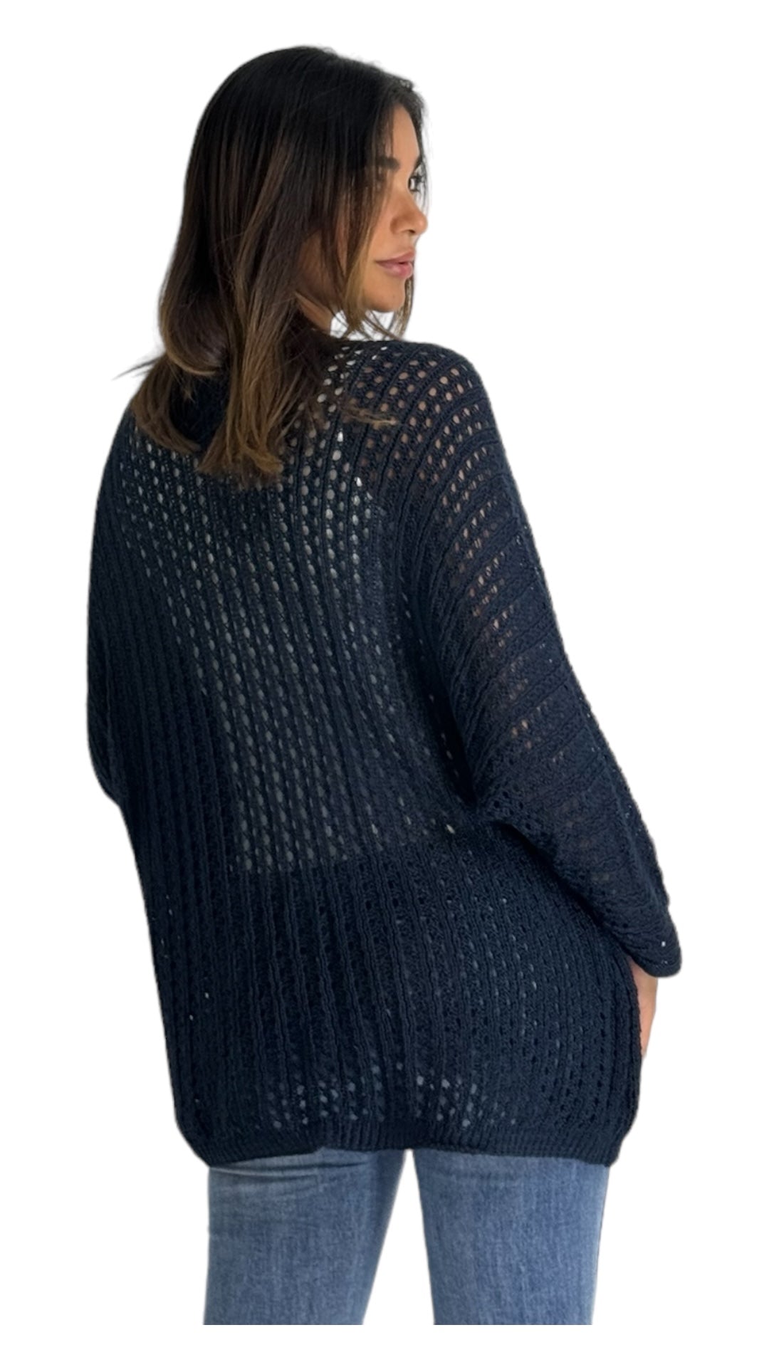 Iris navy cardigan