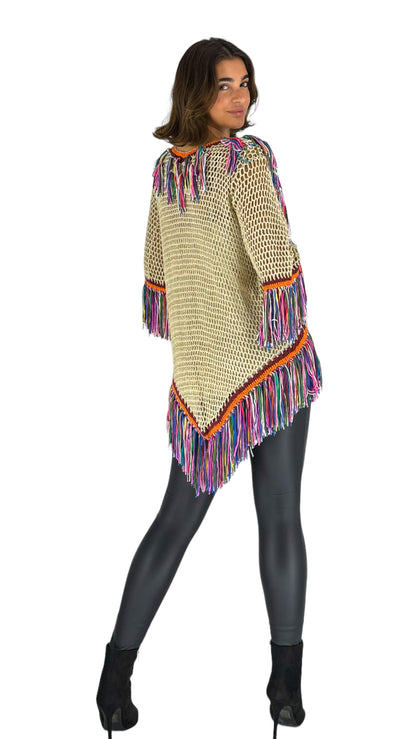 Fable Fishnet Cardigan