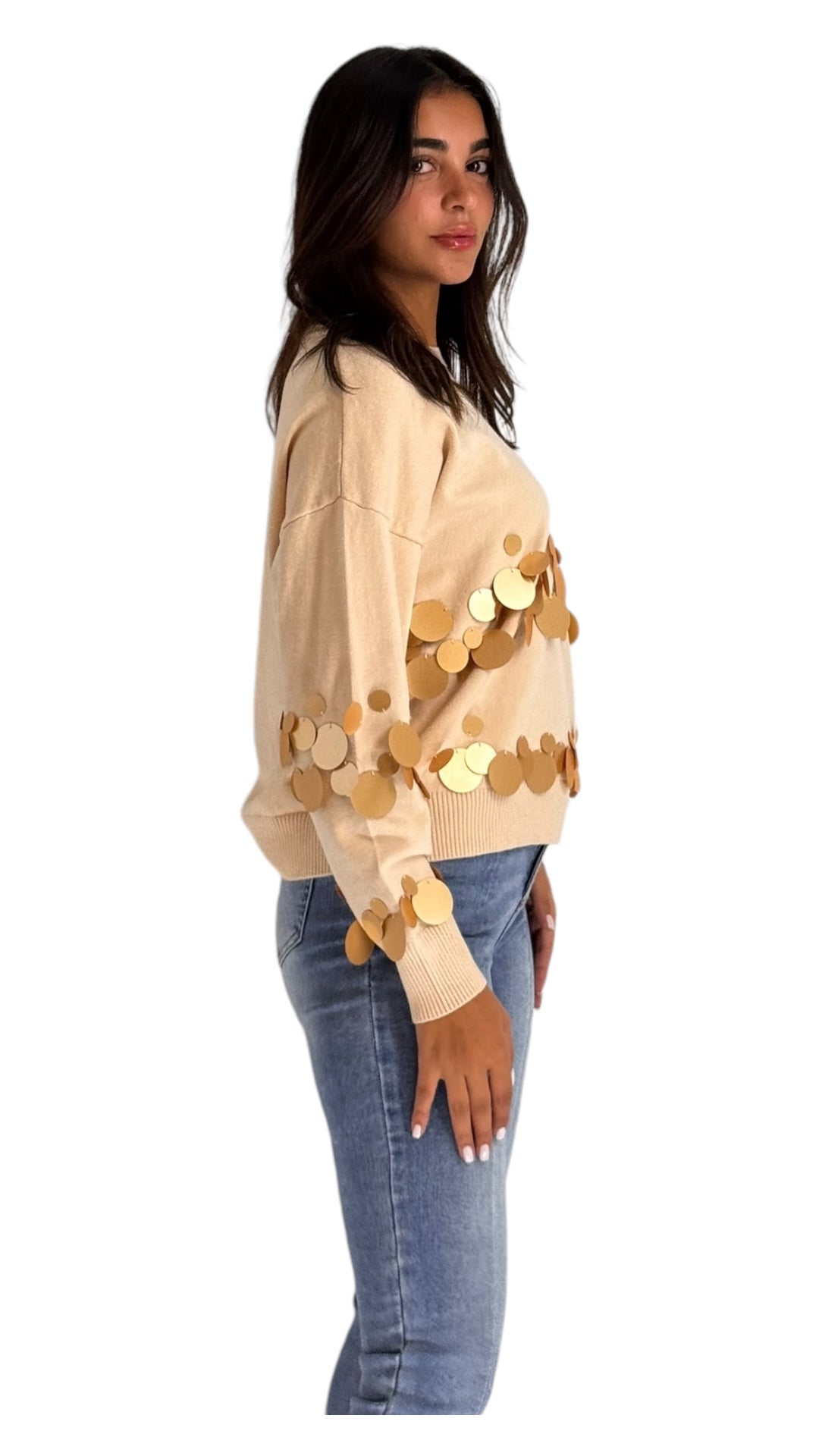 Brix beige top