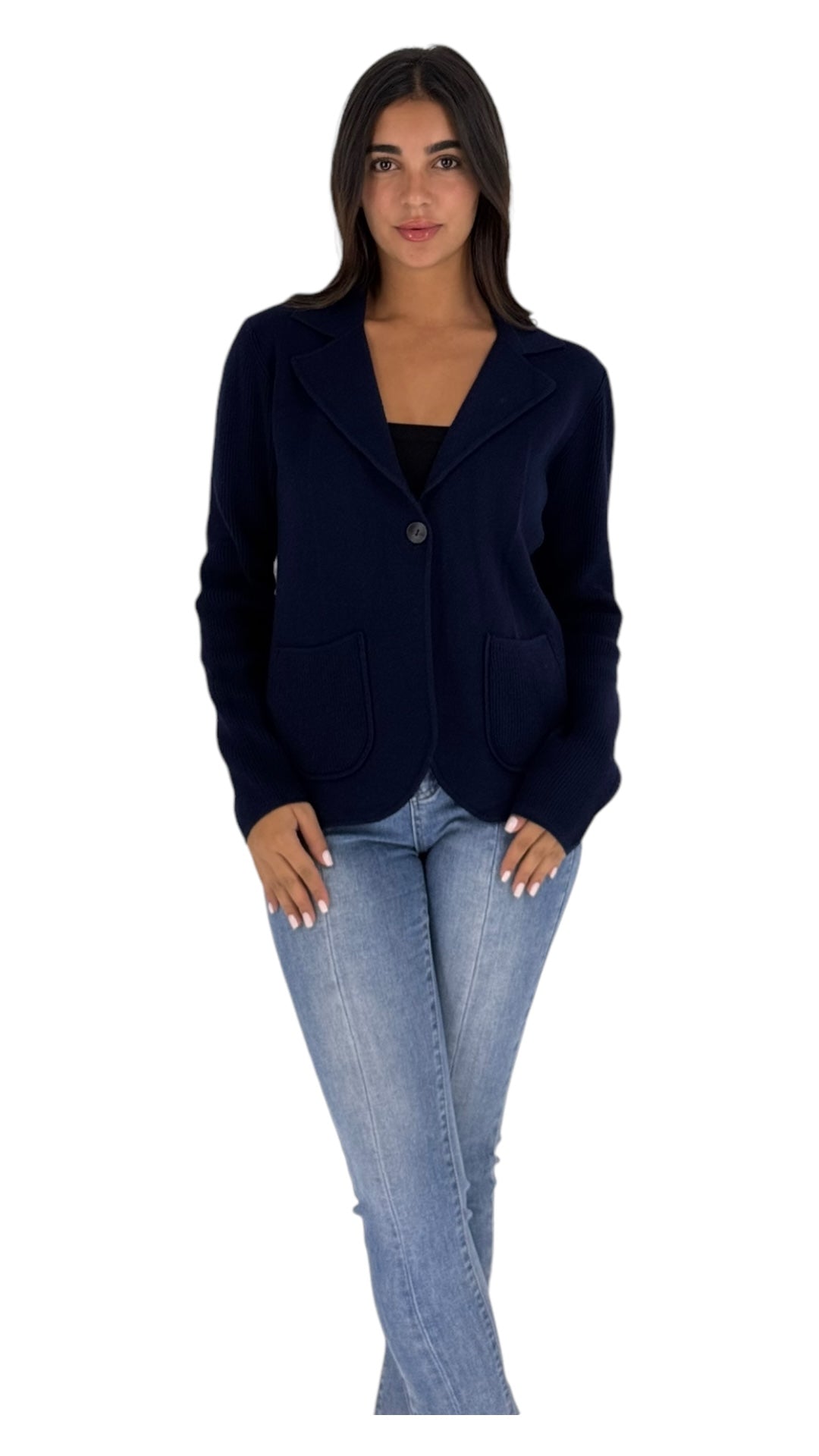 Demud navy cardigan