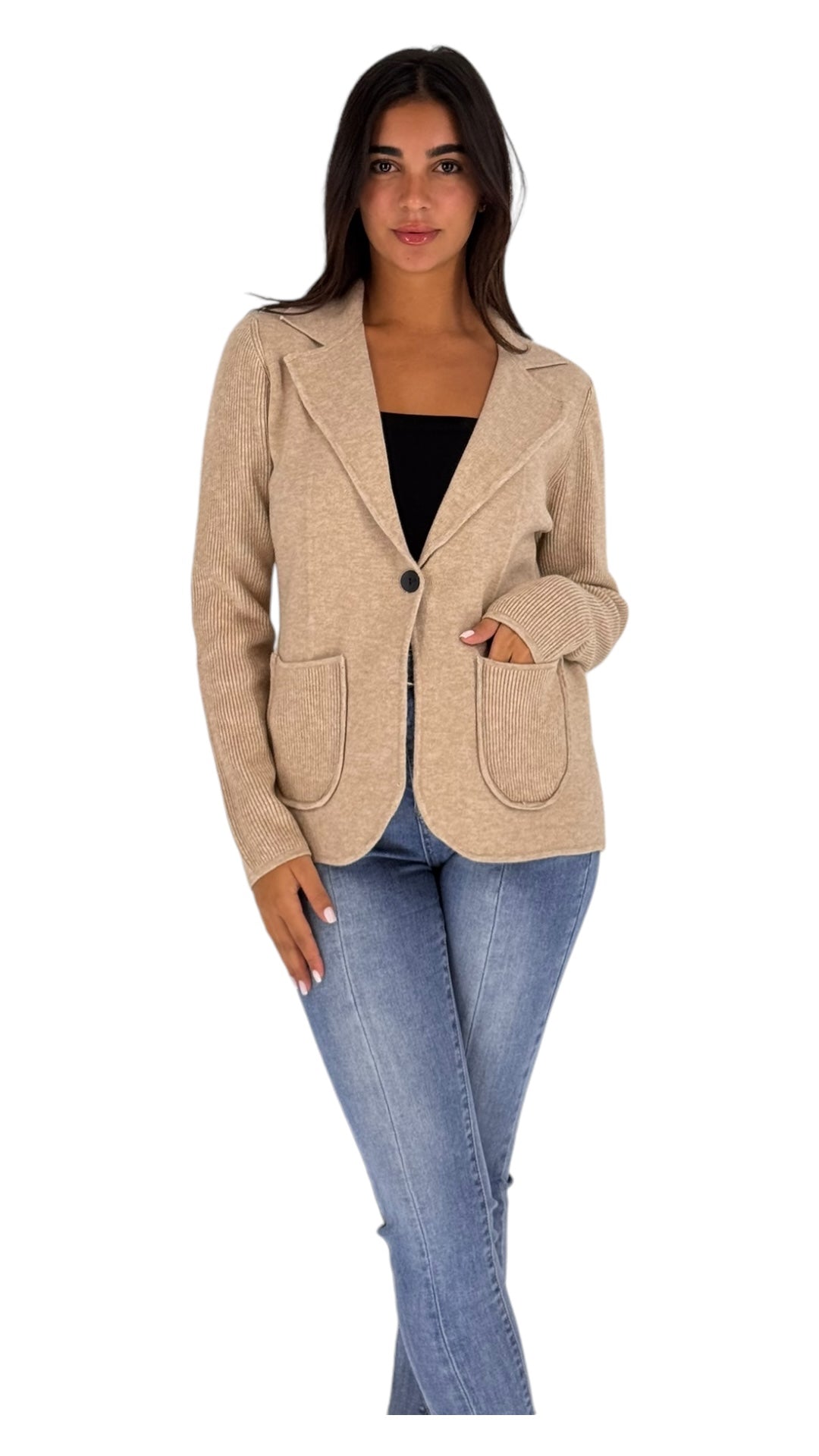 Demud beige cardigan