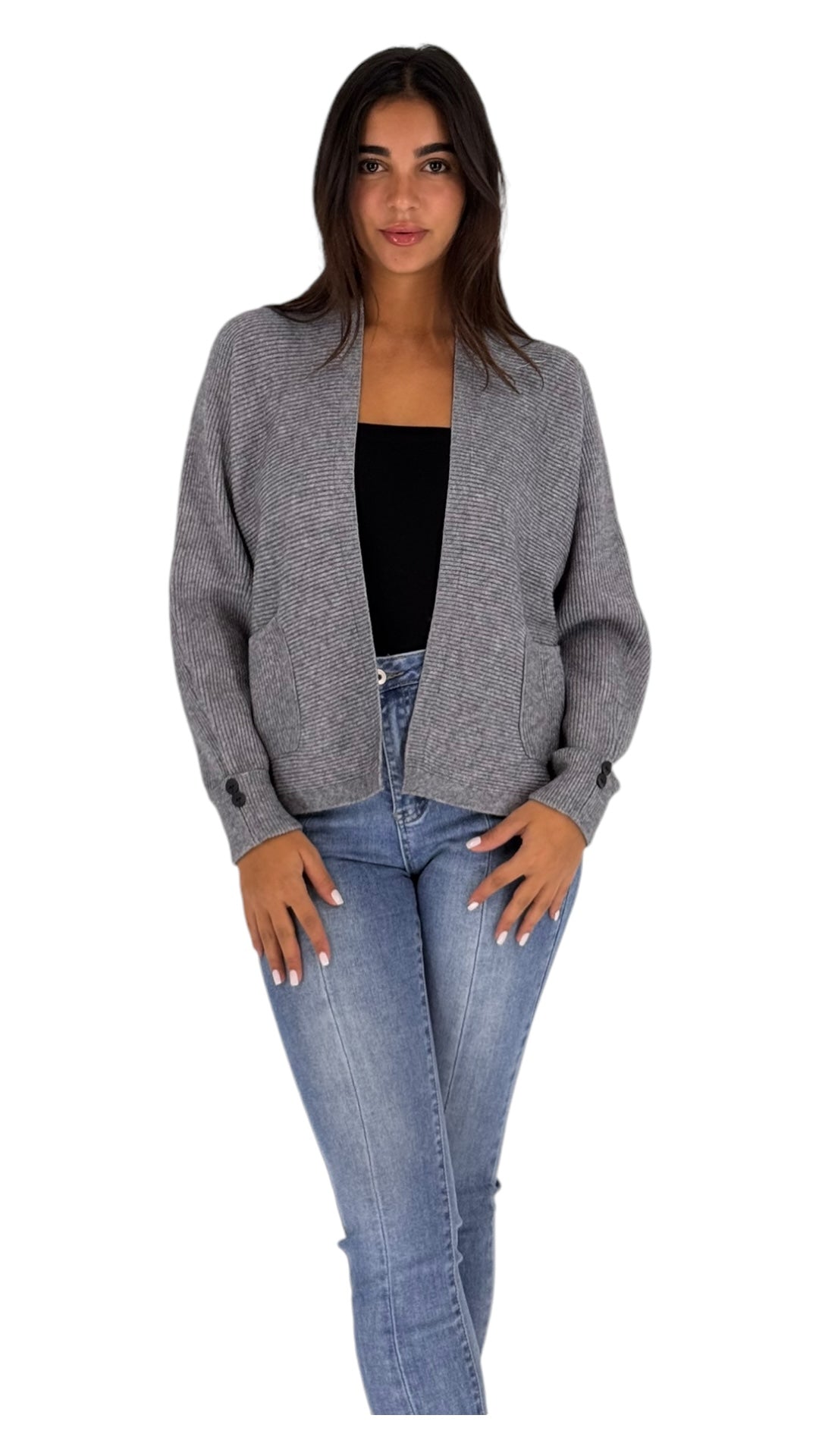 Rune grey cardigan