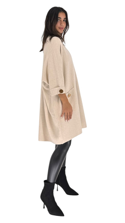 Tielo beige cardigan