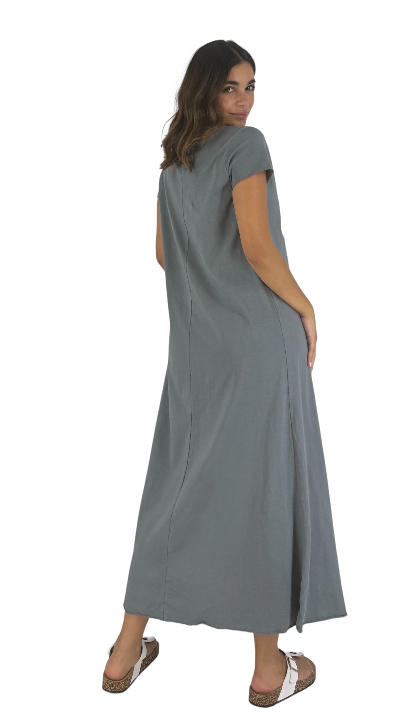 Sicilia grey dress