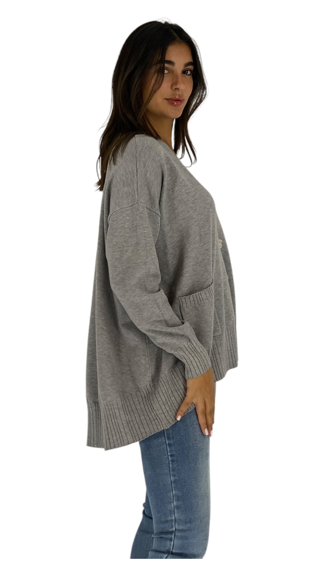 Jawan grey cardigan