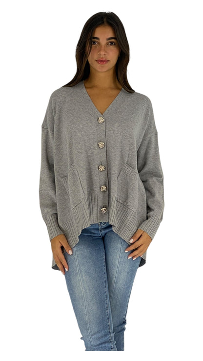 Jawan grey cardigan