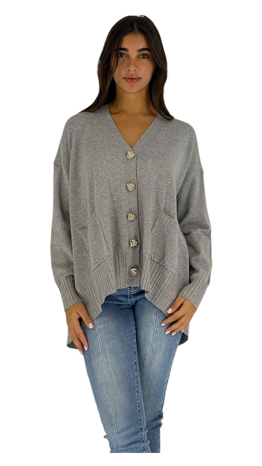 Jawan grey cardigan