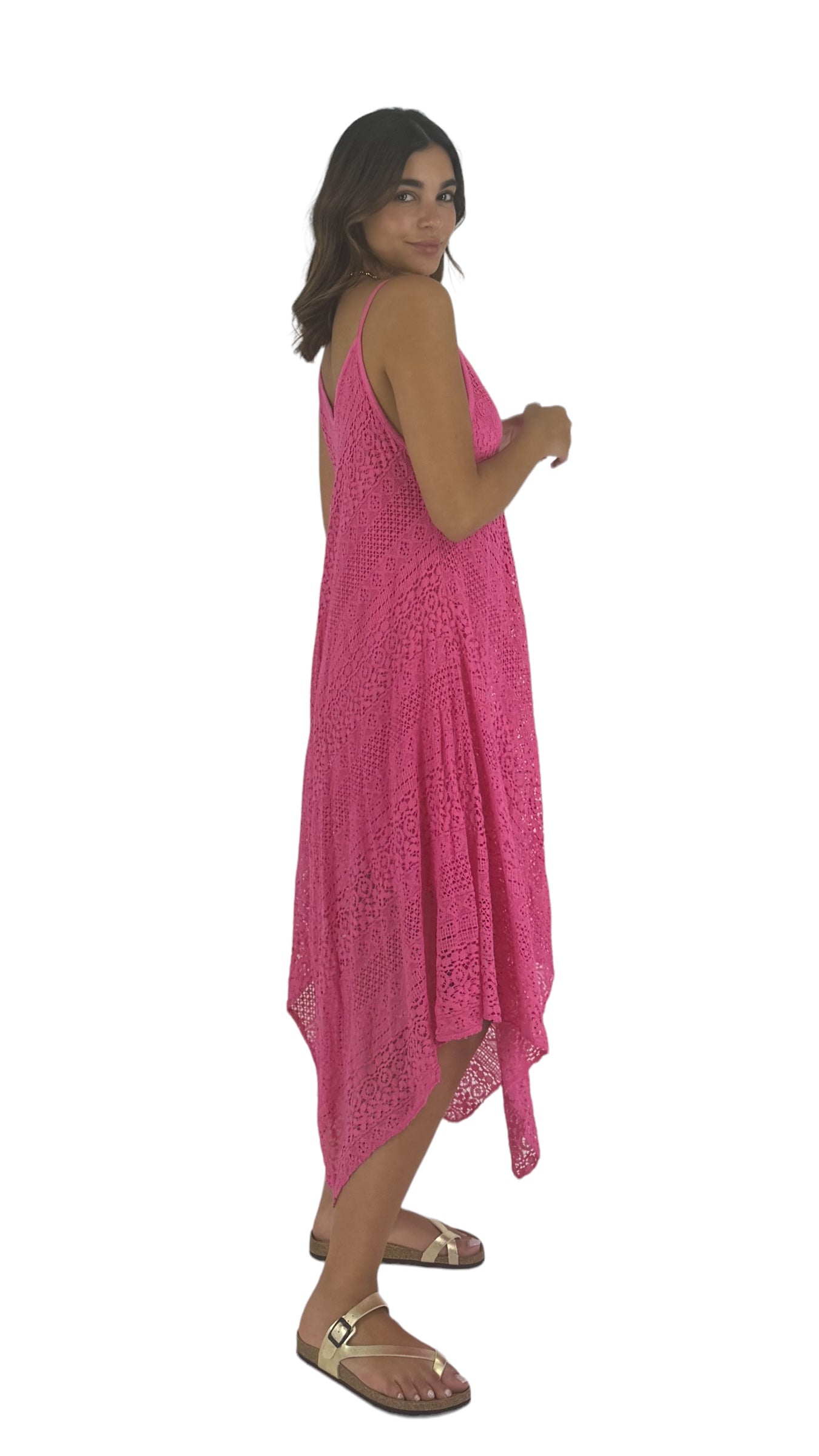 Echo pink dress
