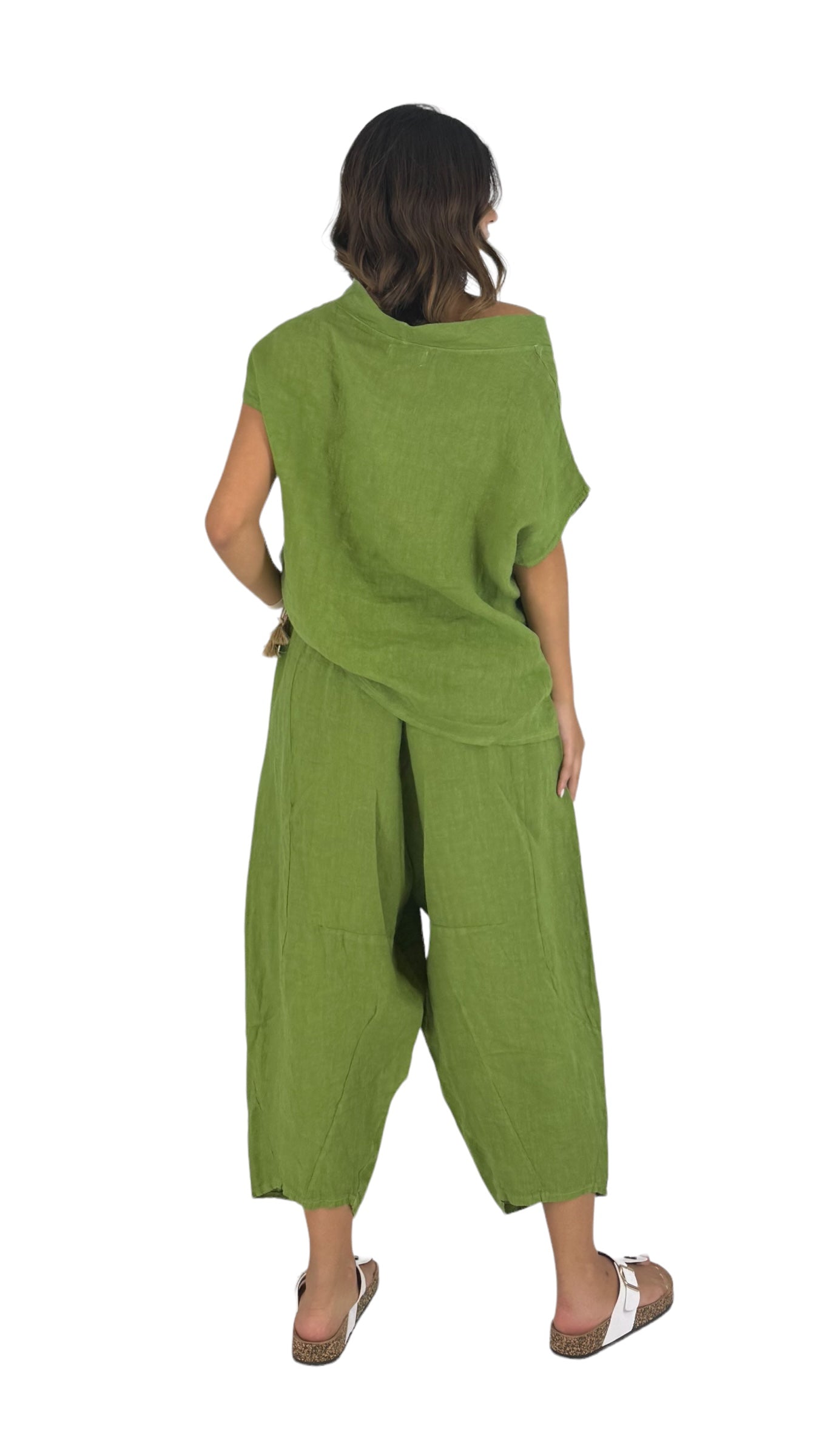 Seville green pants set