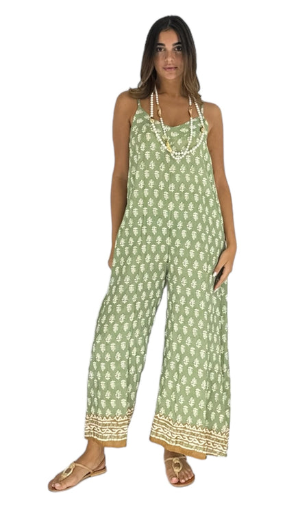 Perry green jumpsuit