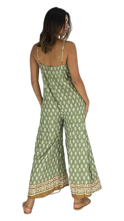 Perry green jumpsuit