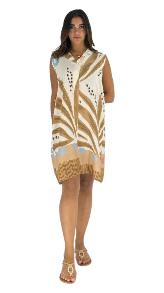 Orli beige dress