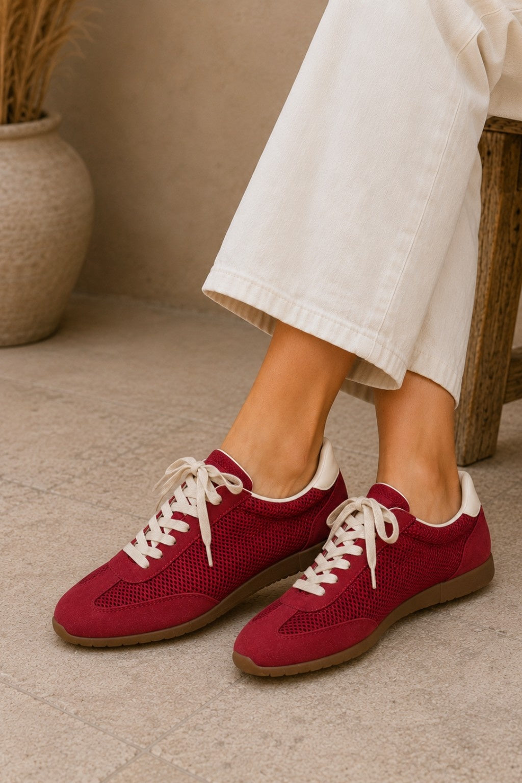 Rita red sneakers