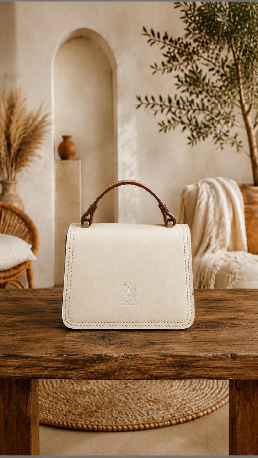 Selena beige/brown bag