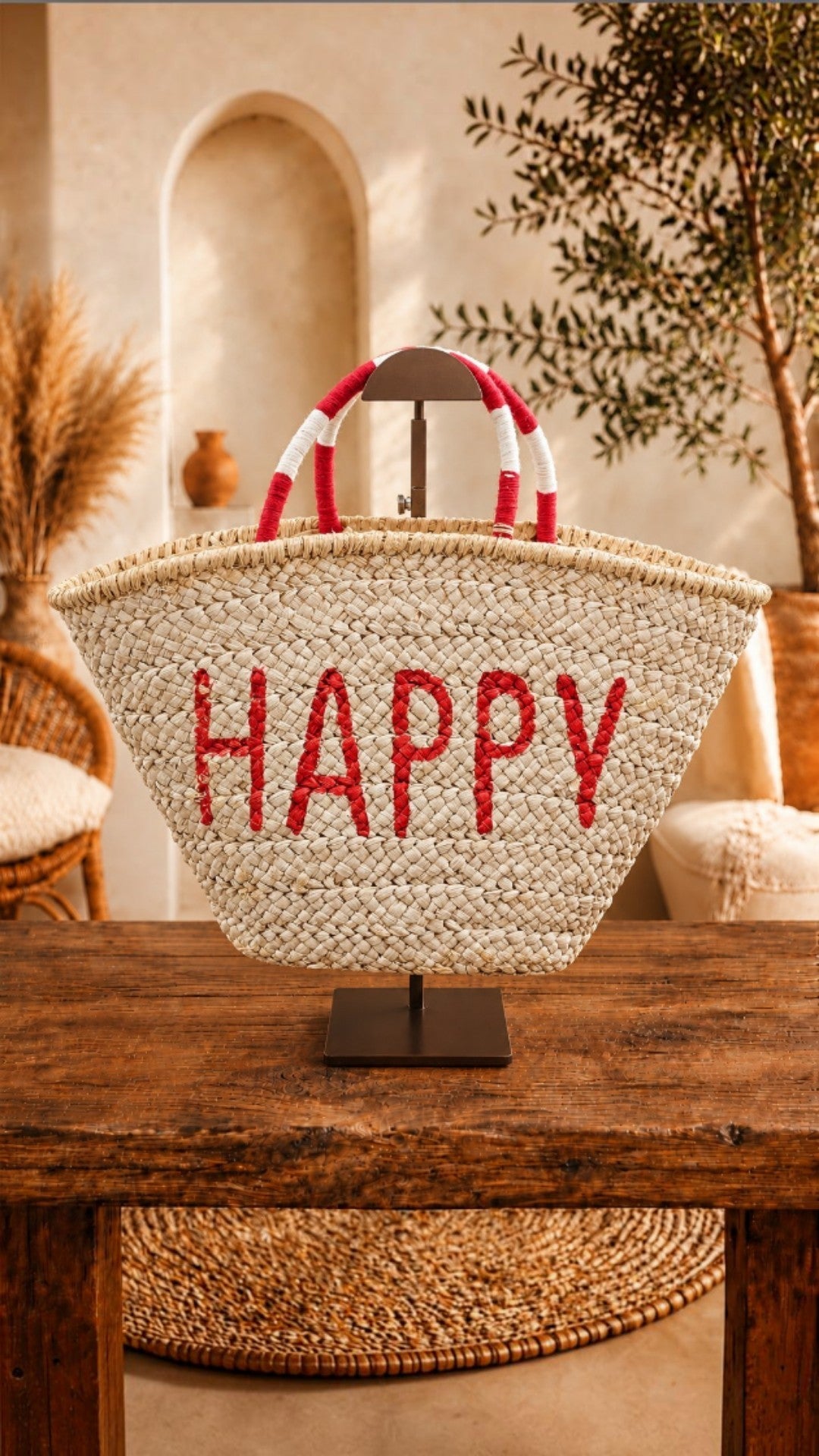 Happy red bag