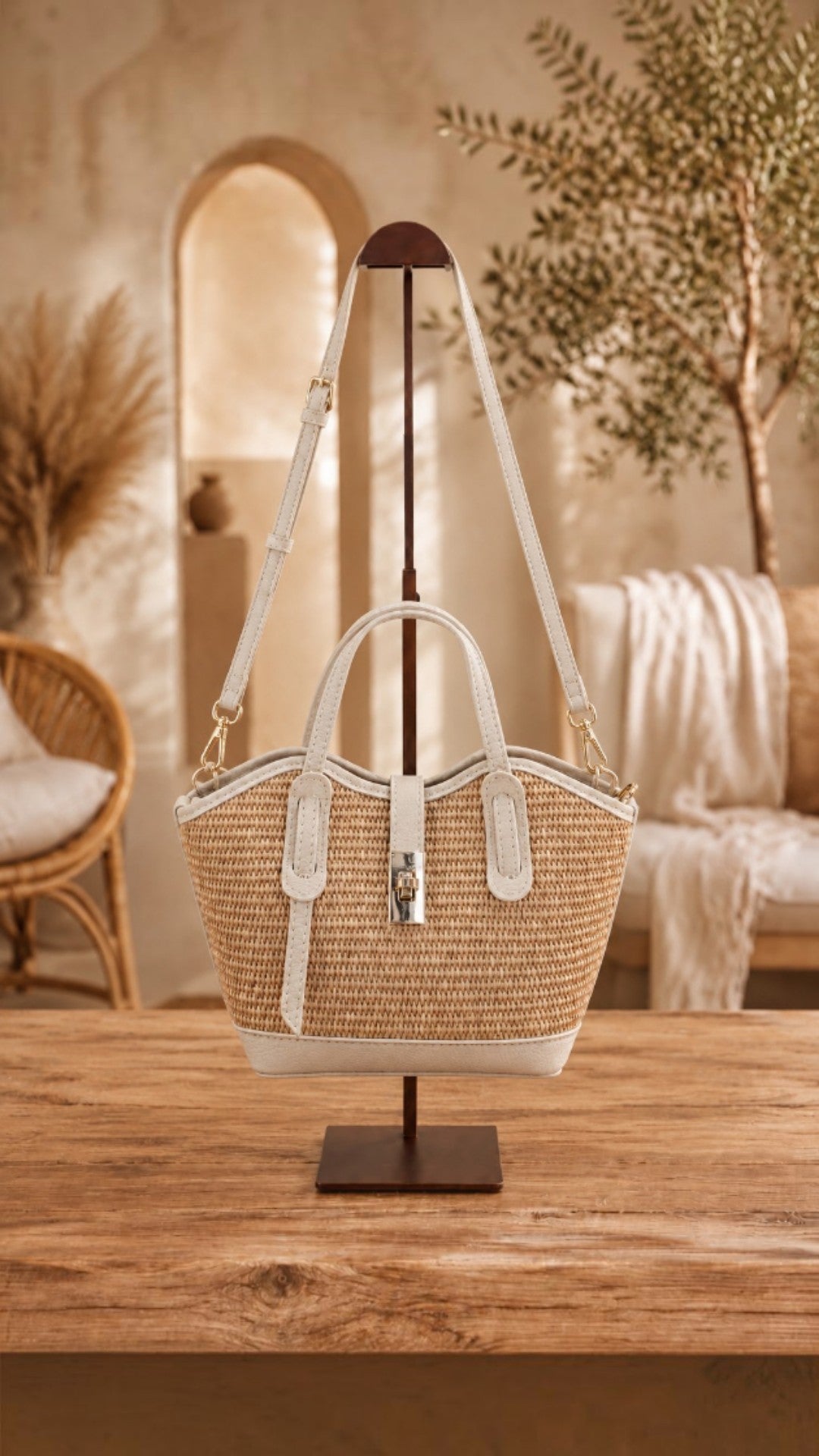 Allie beige bag