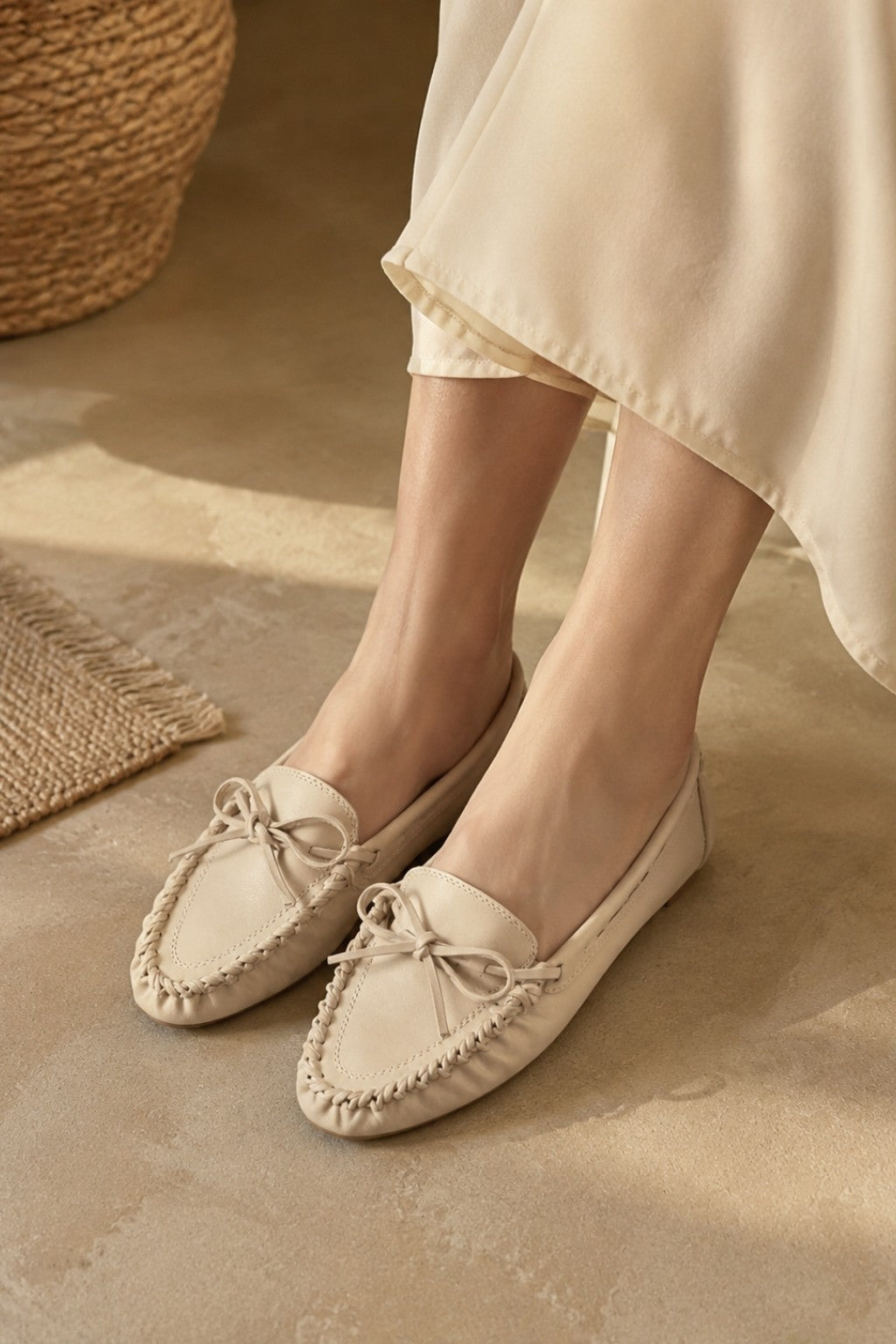 Souli beige loafer