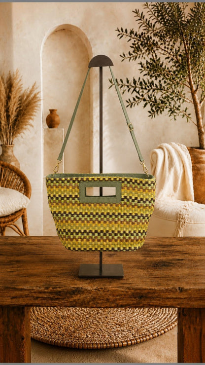 Katie green/yellow bag