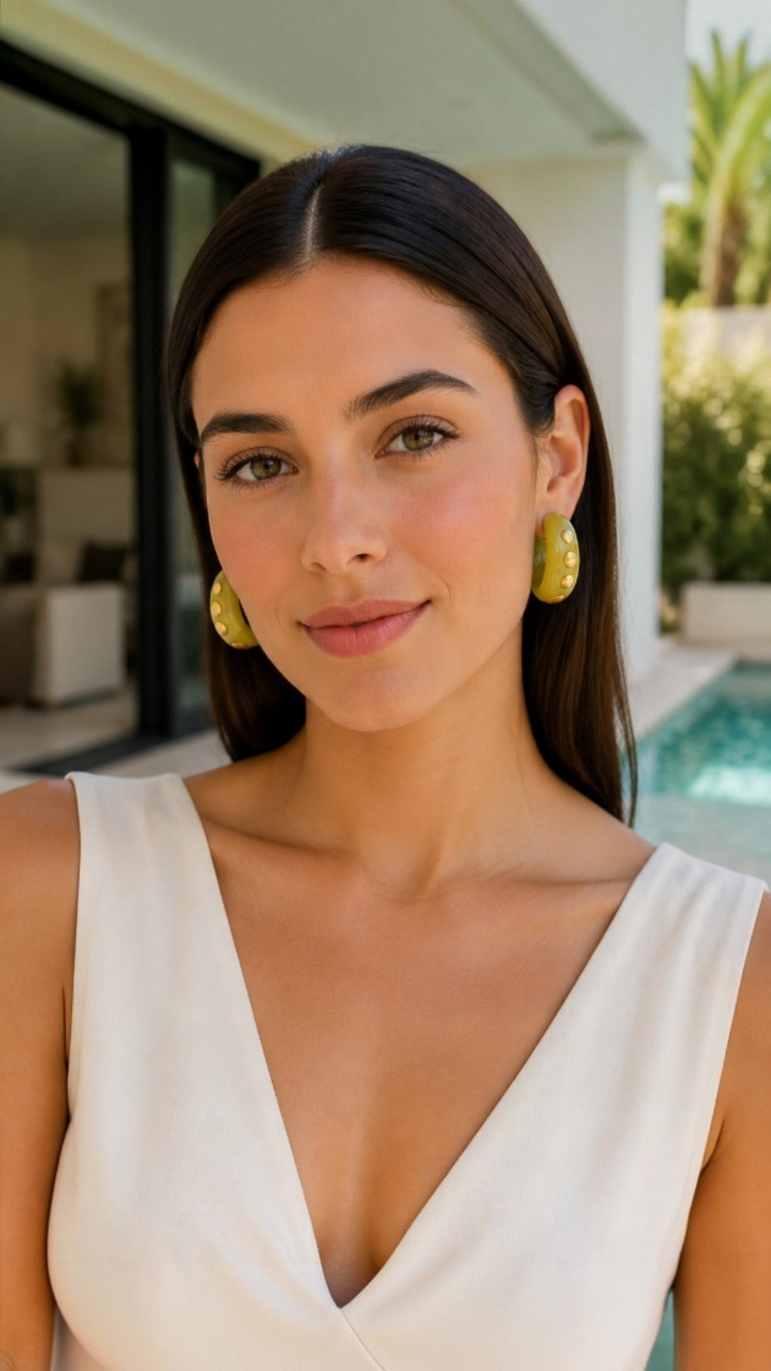 Camila green earing