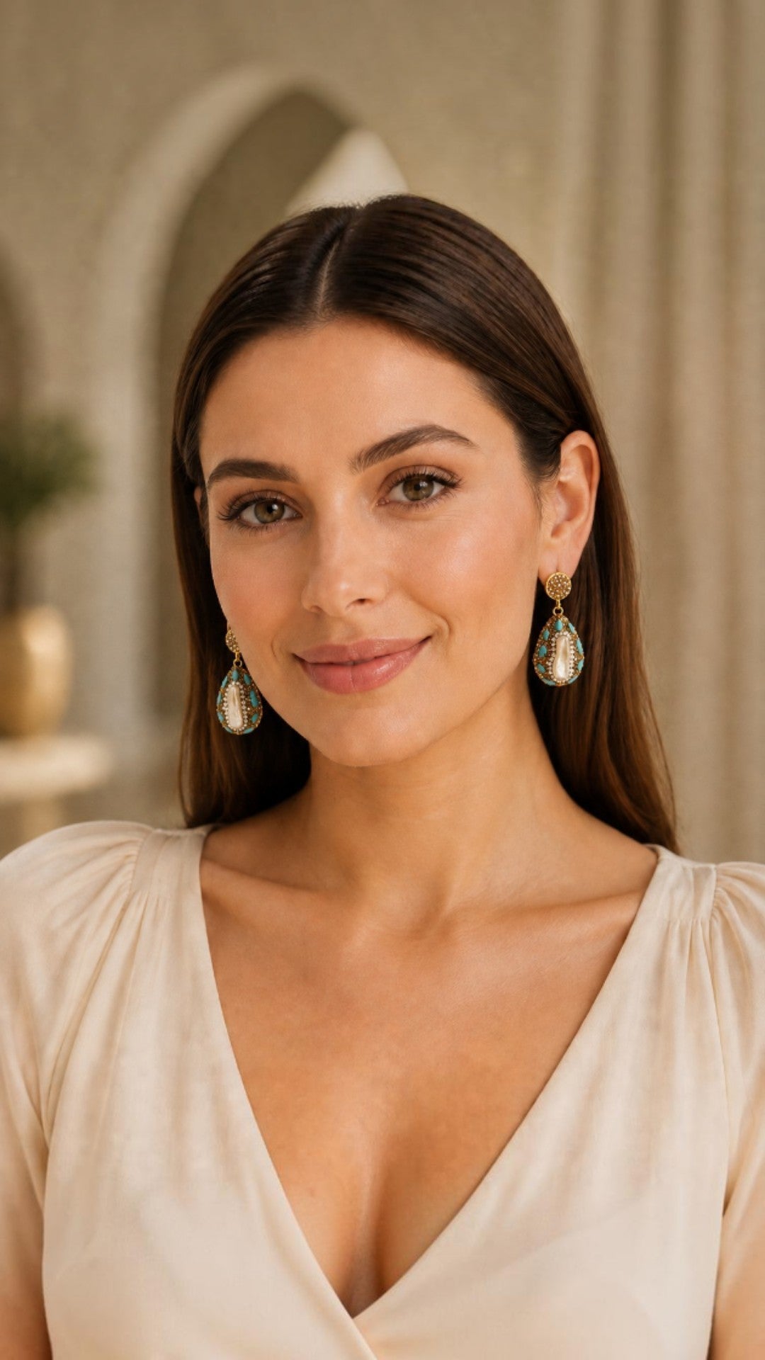 Dana Turquoise Earrings