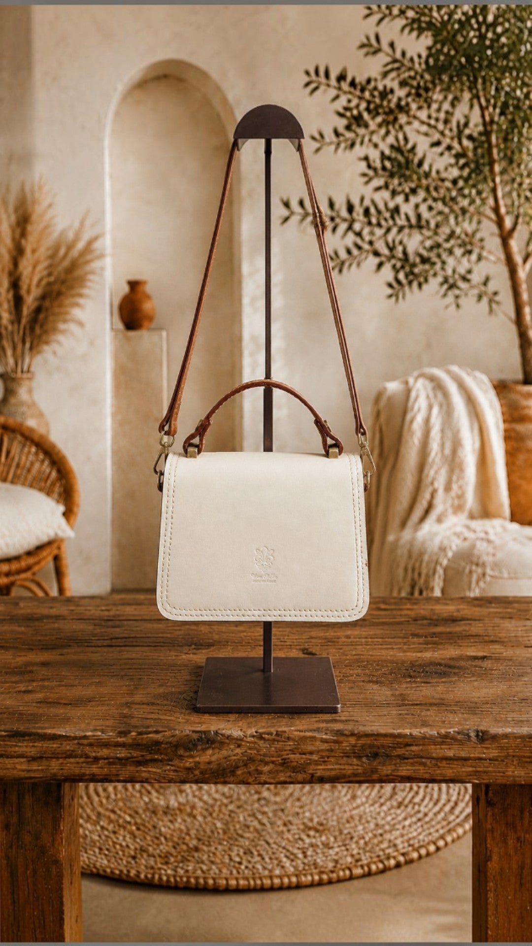 Selena beige/brown bag